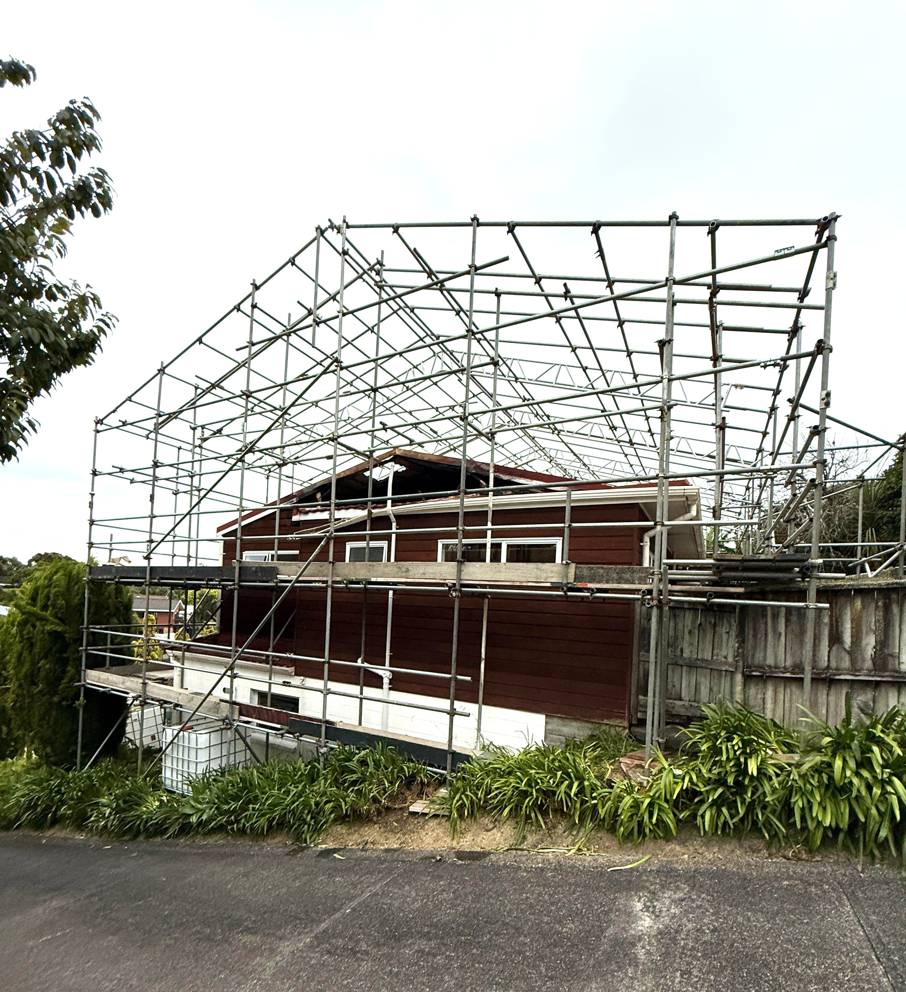 shrink wrap structure